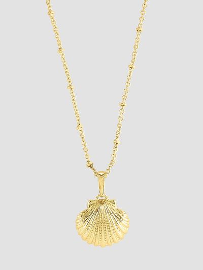 Anabel Aram Women's 18K-Gold-Plated Scallop Shell Charm