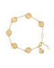 Anabel Aram Women's 18K Gold-Plated Butterfly Coin Bracelet/6" - 1