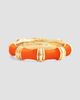 Anabel Aram Women's Bamboo 18K-Gold-Plated & Enamel Ring - 1
