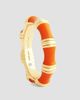 Anabel Aram Women's Bamboo 18K-Gold-Plated & Enamel Ring - 2