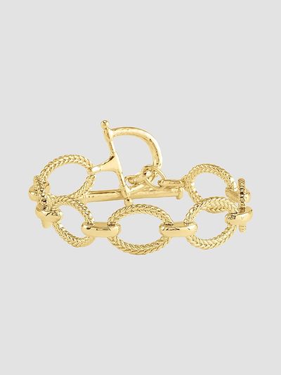 Anabel Aram Women's Cheval 18K-Gold-Plated Chain Bracelet