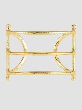 Anabel Aram Women's Cheval 18K-Gold-Plated Horsebit Cuff