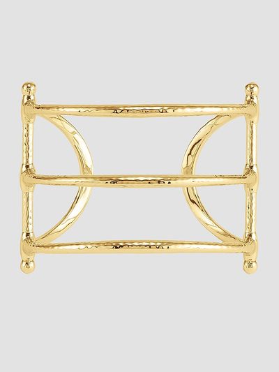 Anabel Aram Women's Cheval 18K-Gold-Plated Horsebit Cuff
