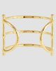 Anabel Aram Women's Cheval 18K-Gold-Plated Horsebit Cuff - 2