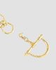 Anabel Aram Women's Cheval 18K-Gold-Plated Medium Horsebit Pendant - 3