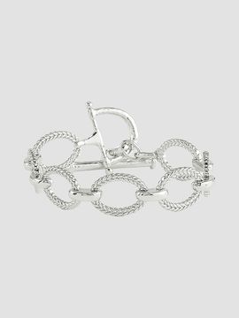 Anabel Aram Women's Cheval Sterling Silver-Plated Chain Bracelet