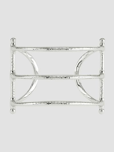 Anabel Aram Women's Cheval Sterling Silver-Plated Horsebit Cuff