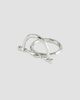 Anabel Aram Women's Cheval Sterling Silver-Plated Horsebit Ring - 1
