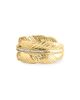 Anabel Aram Women's Feather 18K-Gold-Plated & Crystal Ring - 2