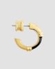Anabel Aram Women's Forza 18K-Gold-Plated & Black Onyx Huggie Earrings - 4