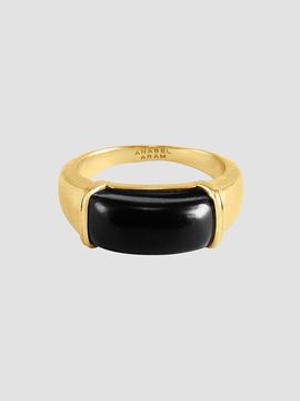 Anabel Aram Women's Forza 18K-Gold-Plated & Gemstone Ring