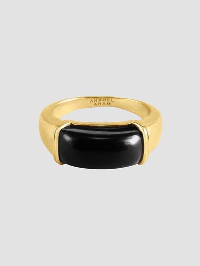 Anabel Aram Women's Forza 18K-Gold-Plated & Gemstone Ring