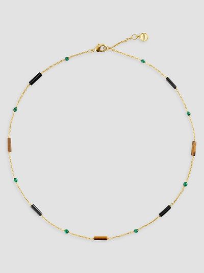 Anabel Aram Women's Forza 18K-Gold-Plated & Multi-Gemstone Beaded Necklace