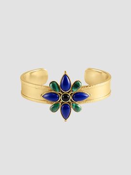 Anabel Aram Women's Forza 18K-Gold-Plated & Multi-Gemstone Cuff