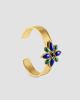 Anabel Aram Women's Forza 18K-Gold-Plated & Multi-Gemstone Cuff - 3