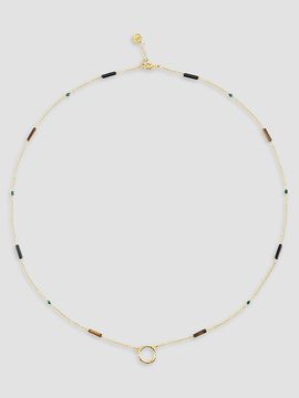 Anabel Aram Women's Forza 18K-Gold-Plated & Multi-Gemstone Long Chain Necklace