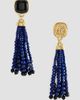 Anabel Aram Women's Forza 18K-Gold-Plated, Lapis Lazuli & Black Onyx Tassel Earrings - 2