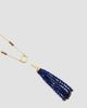 Anabel Aram Women's Forza 18K-Gold-Plated, Lapis Lazuli & Black Onyx Tassel Pendant - 5