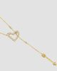Anabel Aram Women's Heart 18K-Gold-Plated & Cubic Zirconia Lariat Necklace - 4