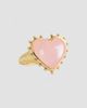 Anabel Aram Women's Heart 18K-Gold-Plated & Gemstone Ring - 3