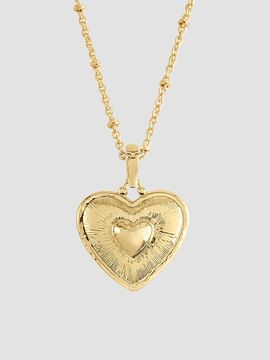 Anabel Aram Women's Heart 18K-Gold-Plated Charm