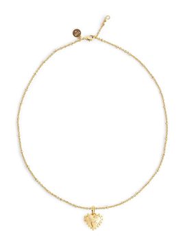 Anabel Aram Women's Heart 18K-Gold-Plated Small Heart Locket Necklace