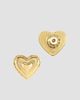 Anabel Aram Women's Heart 18K-Gold-Plated Stud Earrings - 2
