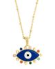 Anabel Aram Women's Milos 18K-Gold-Plated & Enamel Evil Eye Charm - 1