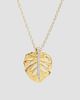 Anabel Aram Women's Monstera Palm 18K-Gold-Plated & Cubic Zirconia Pendant - 2