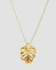Anabel Aram Women's Monstera Palm 18K-Gold-Plated & Cubic Zirconia Pendant - 3