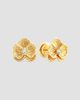 Anabel Aram Women's Orchid 18K-Gold-Plated & Cubic Zirconia Stud Earrings - 3