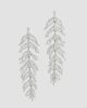 Anabel Aram Women's Palm Sterling Silver-Plated & Cubic Zirconia Drop Earrings - 1