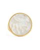 Anabel Aram Women's Pegasus 18K-Gold-Plated & Mother-Of-Pearl Signet Ring - 3