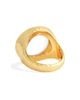Anabel Aram Women's Pegasus 18K-Gold-Plated & Mother-Of-Pearl Signet Ring - 5