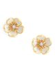 Anabel Aram Women's Wildflowers 18K-Gold-Plated, Cubic Zirconia & Enamel Stud Earrings - 5