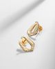 Ananya Ananya 18kt gold earrings with diamonds - 5
