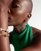 Ananya Ananya Carved 18kt gold ear cuff with diamonds - 2