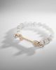 Ananya Ananya Chakra 18kt gold and moonstone bangle with diamonds and quartz - 5