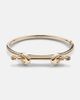 Ananya Ananya Chakra 18kt gold bangle with quartz - 1
