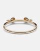 Ananya Ananya Chakra 18kt gold bangle with quartz - 4