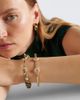 Ananya Ananya Chakra 18kt gold beaded bracelet with gemstones - 2