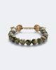 Ananya Ananya Chakra 18kt gold beaded bracelet with gemstones - 4