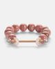 Ananya Ananya Chakra 18kt rose gold beaded bracelet with gemstones - 1