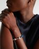 Ananya Ananya Chakra 18kt white gold beaded bracelet with diamonds - 4