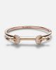 Ananya Ananya Chakra Icon 18kt rose gold bracelet with diamonds and quartz - 1