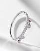 Ananya Ananya Chakra Icon 18kt white gold bracelet with diamonds and quartz - 5
