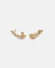 Ananya Ananya Scatter 18kt gold earrings with diamonds - 4