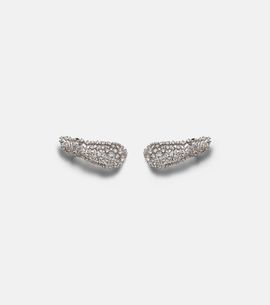 Ananya Ananya Scatter 18kt white gold earrings with diamonds