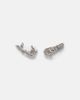 Ananya Ananya Scatter 18kt white gold earrings with diamonds - 4