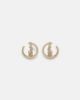 Ananya Ananya Scatter Double 18kt gold earrings with diamonds - 1